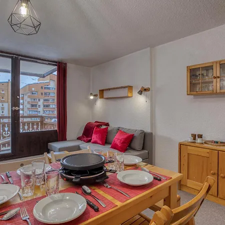 Apartment Charming 6-person Flat - Heart Of Val Thorens, 3 Vallees Area Val Thorens