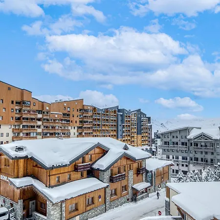 Charming 6-person Flat - Heart Of Val Thorens, 3 Vallees Area アパート *
