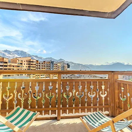 Charming 6-person Flat - Heart Of Val Thorens, 3 Vallees Area アパート *