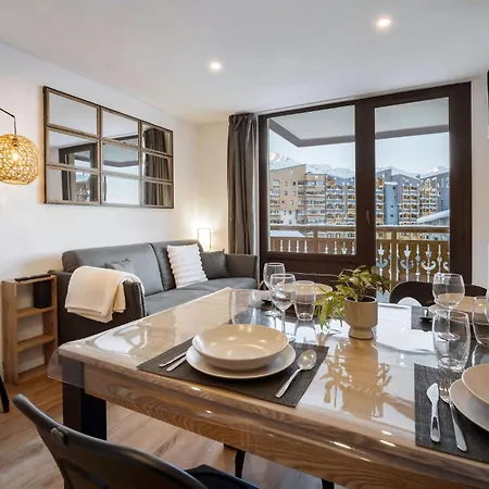 Charming 6-person Flat - Heart Of Val Thorens, 3 Vallees Area 아파트