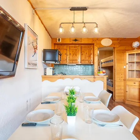 Charming 6-person Flat - Heart Of Val Thorens, 3 Vallees Area 아파트